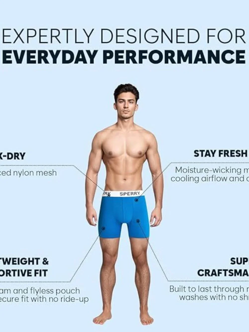 Sperry men boxer